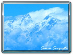 Everest as seen inflight to Kathmandu
