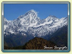 Bramhakamal peak , Auli, Uttaranchal
