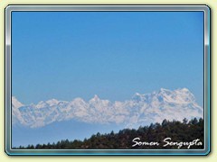 Chaukhamba & Other peaks from Khirsu, Uttaranchal