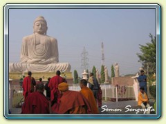 Giant Buddha, Bodhgaya, Bihar