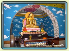 Inside Sri Lanka Temple, BodhGaya, Bihar