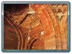inside of Qila-e-Kohna mosque - Purana Qila - Delhi