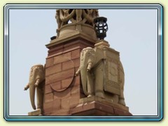 Entrance of Rastrapati Bhawan, New Delhi