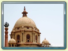 South Block on Raisana Hills, New Delhi - an immortal creation of Sir Robert Lutyen