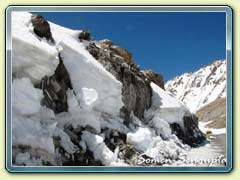 View on the way back from Nubra Valley