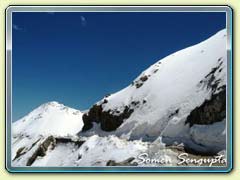 View on the way back from Nubra Valley