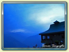 After sunset, Sarahan, Himachal Pradesh