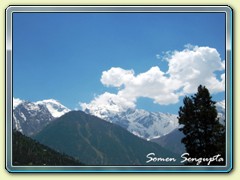 Mt. Kailash from Kalpa, Himachal Pradesh