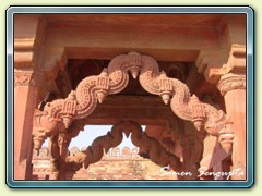 Hindu temple, Fatehpur Sikri, U.P.