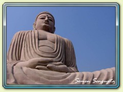 Giant Buddha, Bodhgaya, Bihar