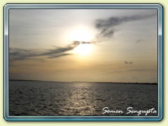 Sunset at Mandarmani, Bengal