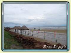 Coastal scene, Mandarmani, Bengal