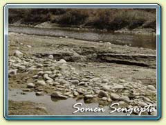 Snowcapped mountains opposite to Sindh River, Ladakh